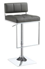 G100195 Contemporary Grey Adjustable Bar Stool