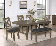 Amira Brown Dining Set