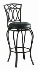 G122060 Casual Black Metal Bar Stool