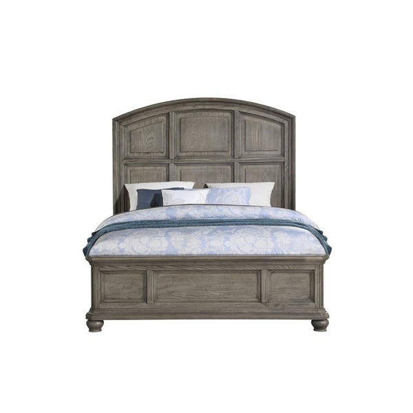 Acme Furniture Kiran California King Panel Bed in Gray 22064CK