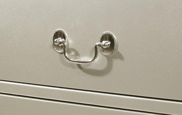 Louis Philip Champagne Sleigh Bedroom Set