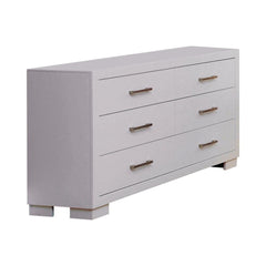Jessica Contemporary Six-Drawer Dresser