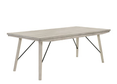 White Sands Chalk White Dining Set