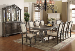 Kiera Gray Formal Extendable Dining Set