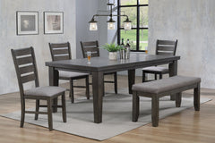 Bardstown Gray Extendable Dining Set