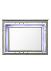 Antares Light Gray Oak Mirror (LED)