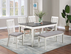 Nina Dining Table Chalk Grey