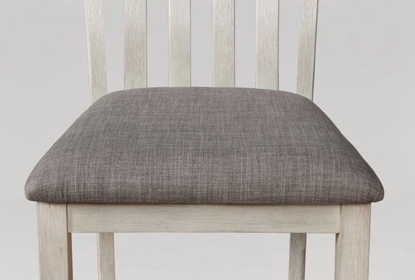 Nina White/Brown Dining Set