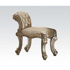 Acme Vendome Vanity Stool Gold Patina 23008