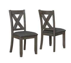 Favella Dark Gray Dining Set