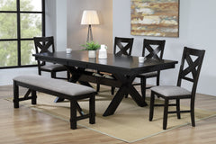 Havana Espresso/Gray Dining Set