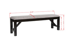 Havana Espresso/Gray Dining Set