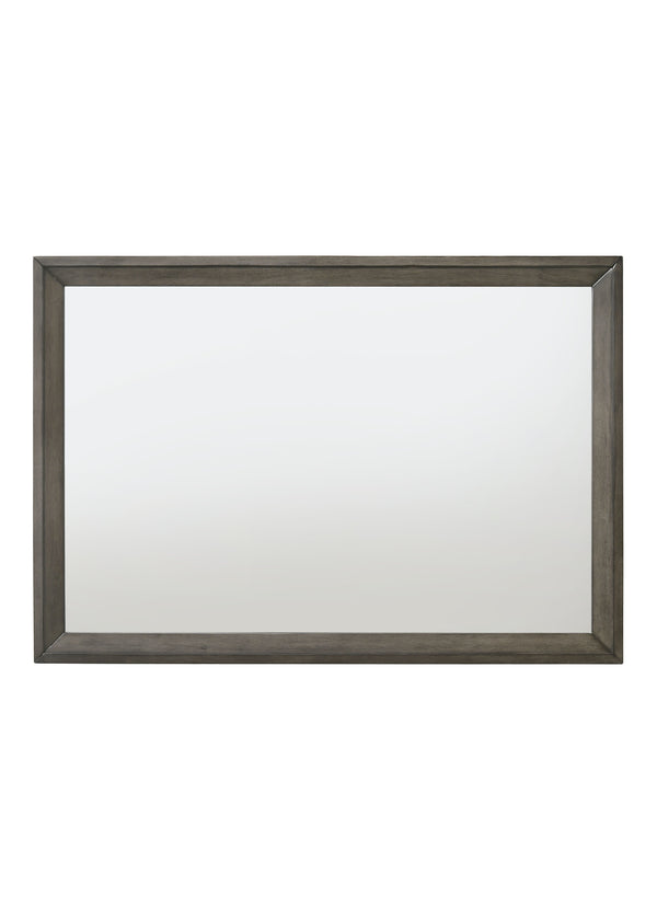 Escher Gray Oak Mirror