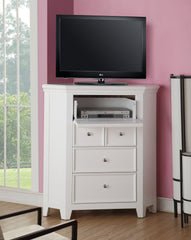 Lacey White TV Stand