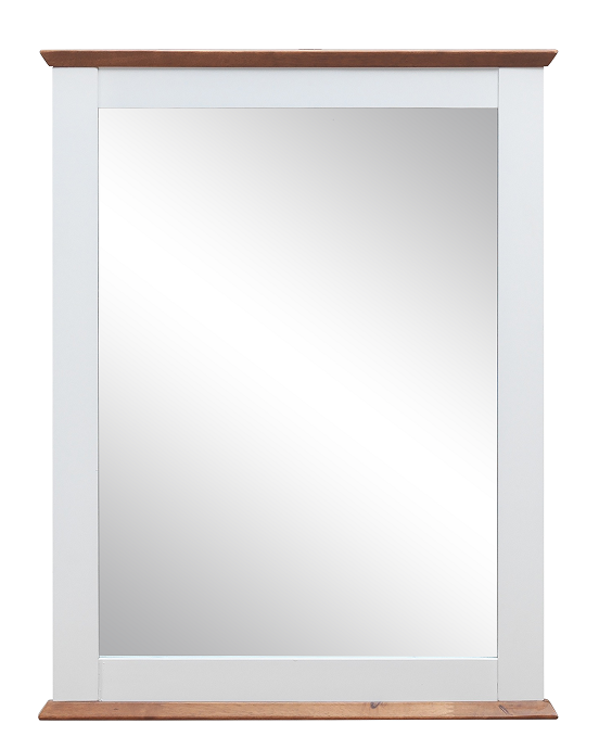Farah White & Oak Mirror