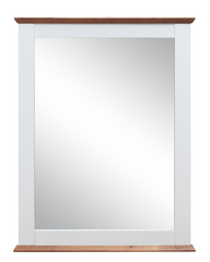Farah White & Oak Mirror