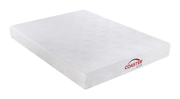 Keegan White 8-Inch Full Memory Foam Mattress
