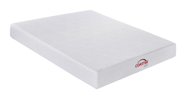 Key White 10-Inch Eastern King Memory Foam Mattress