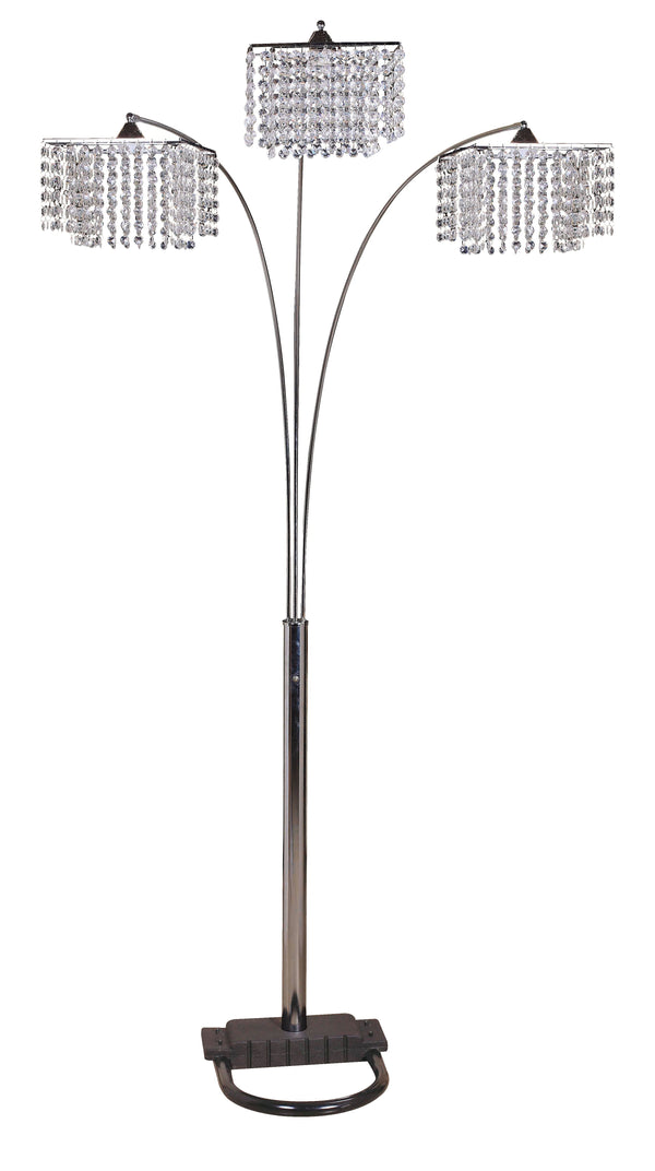 Veta Chrome Floor Lamp