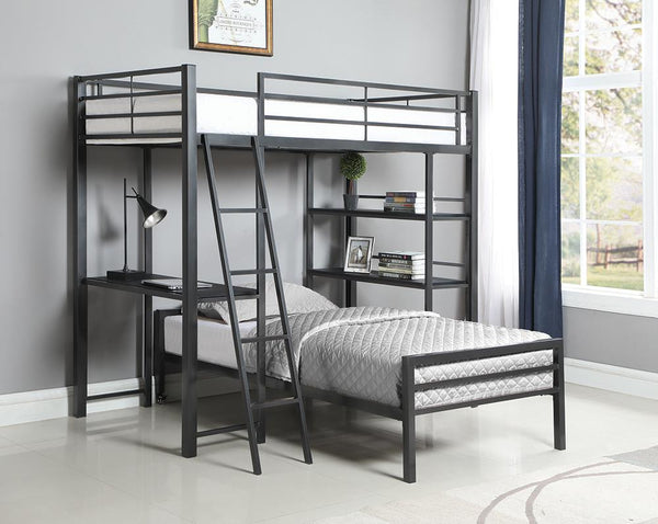 G400961 Twin Workstation Loft Bed