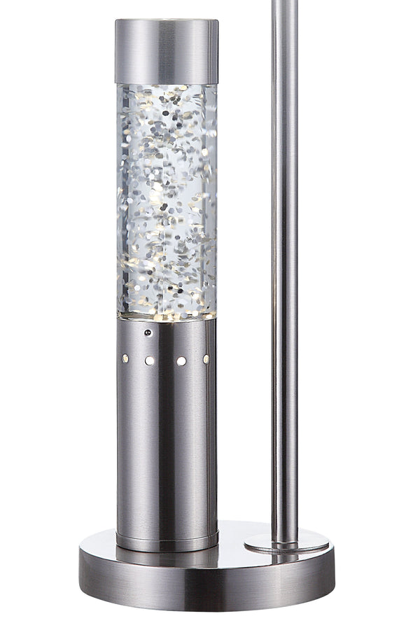 Claus Brushed Nickel Table Lamp