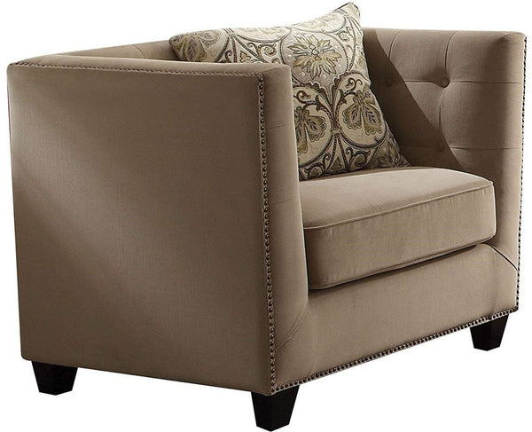 Acme Furniture Juliana Chair in Beige 53587