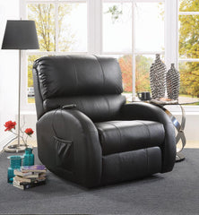 G600416 Casual Black Power Lift Recliner