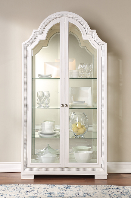 Celestia Off White Curio Cabinet