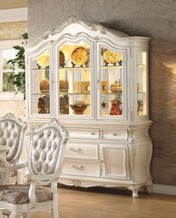 Acme Chantelle Buffet and Hutch in Pearl White 63544