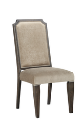 Peregrine Fabric & Walnut Side Chair