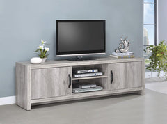 G701025 Modern Grey Driftwood TV Console