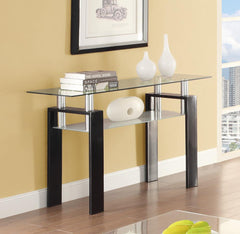 G702288 Occasional Contemporary Black Sofa Table