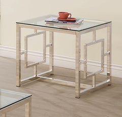 G703738 Occasional Contemporary Nickel End Table