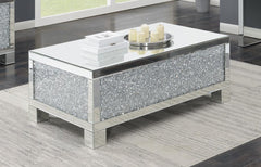 G722498 Contemporary Silver Coffee Table