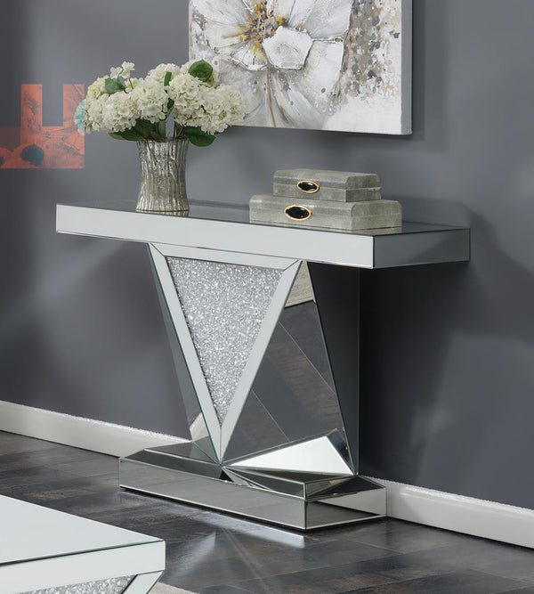 G722507 Contemporary Silver Sofa Table
