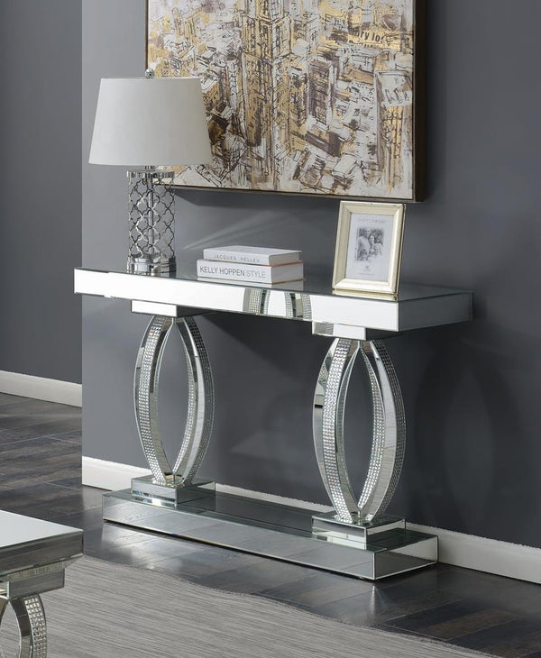 G722519 Contemporary Silver Sofa Table