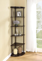 G800279 Casual Cappuccino Corner Bookcase