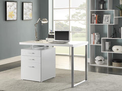 G800325 Contemporary White Writing Desk