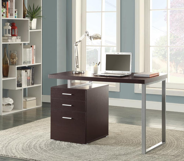 G800519 Contemporary Cappuccino Writing Desk