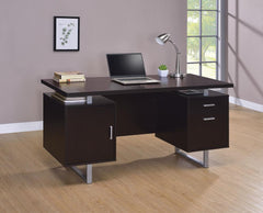 Glavan Contemporary Cappuccino Office Desk