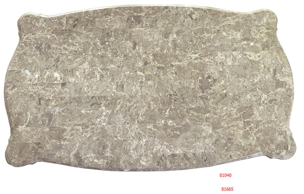 Bently Marble & Champagne Coffee Table