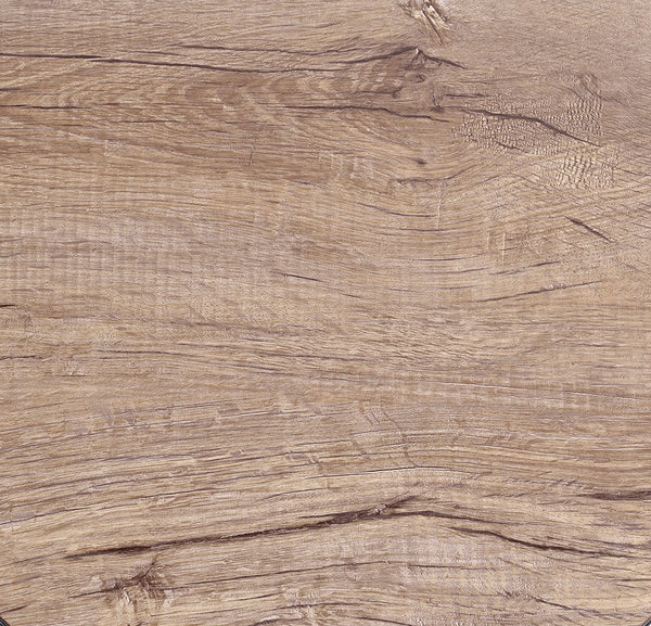 Malai Weathered Light Oak & Chrome Coffee/End Table Set (3Pc Pk)