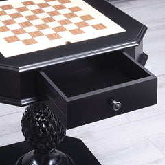 Bishop II Black Game Table