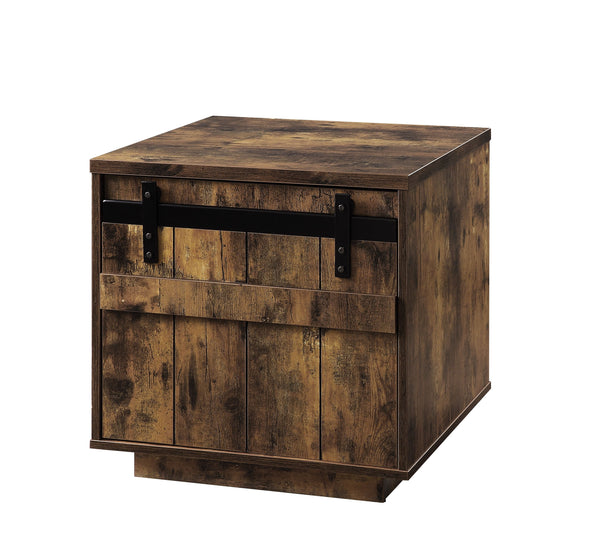 Bellarosa Rustic Oak End Table