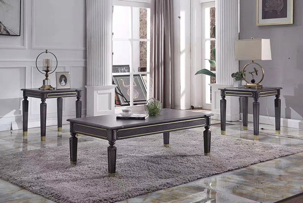 Acme Furniture House Marchese End Table in Tobacco 88862