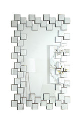 G901838 Contemporary Frameless Clear Mirror
