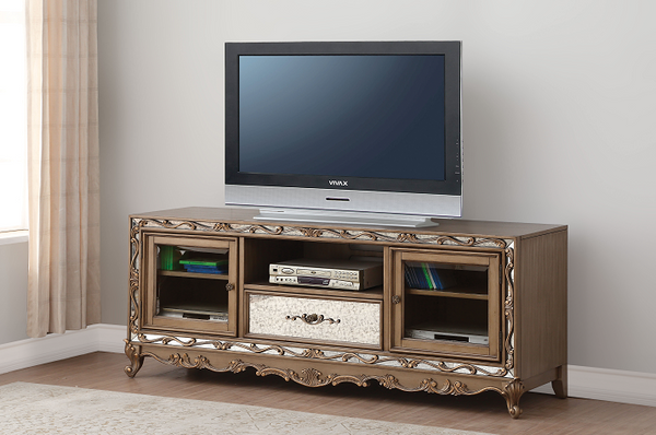Orianne Antique Gold TV Stand