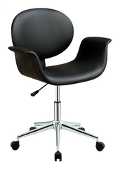 Camila Black PU Office Chair
