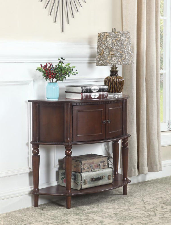 Traditional Brown Console Table