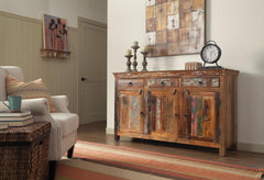 G950367 Transitional Reclaimed Wood Accent Cabinet